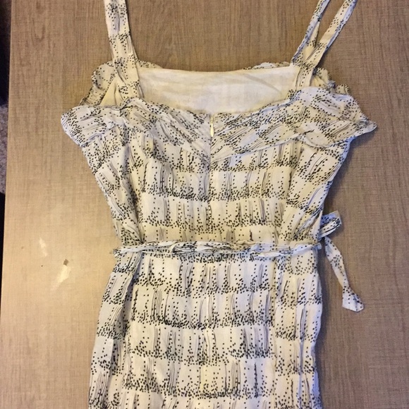 NFS Black & White Summer Dress - Picture 4 of 4